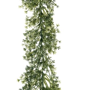 ΠΡΑΣΙΝΗ ΓΙΡΛΑΝΤΑ 180ΕΚ ΜΕ ΛΕΥΚΟ ΨΙΛΟΛΟΥΛΟΥΔΟ