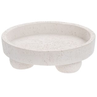 ΠΕΤΡΙΝΗ ΠΙΑΤΕΛΑ Φ25Χ9ΕΚ ΛΕΥΚΗ