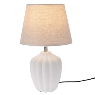 ΛΕΥΚΟ ΚΕΡΑΜΙΚΟ ΛΑΜΠΑΤΕΡ ΜΕ ΛΕΥΚΟ ΚΑΠΕΛΟ Φ20Χ31,5ΕΚ