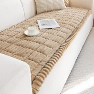 ΑΝΩΣΤΡΩΜΑ ΚΑΝΑΠΕ ASPEN BEIGE (70X150)